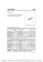 PCR406-6 datasheet pdf Unisonic Technologies