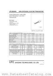 UTC2SC1815 datasheet pdf Unisonic Technologies