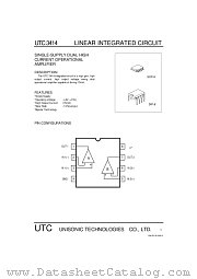 UTC3414 datasheet pdf Unisonic Technologies