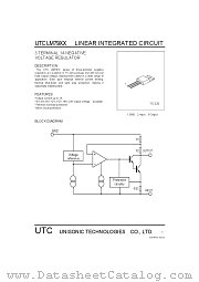 UTCLM7915 datasheet pdf Unisonic Technologies