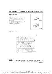 UTCTA2003 datasheet pdf Unisonic Technologies