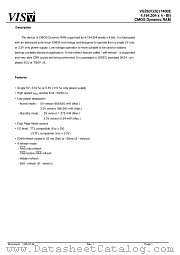 VG26S17400EJ-5 datasheet pdf Vanguard International Semiconductor