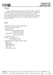 VG26S17400FJ-6 datasheet pdf Vanguard International Semiconductor