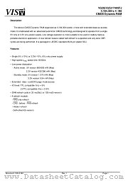 VG26V17405J-5 datasheet pdf Vanguard International Semiconductor