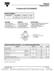 TP0202T datasheet pdf Vishay