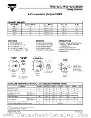 VP0610T datasheet pdf Vishay