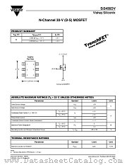 SI3456DV datasheet pdf Vishay