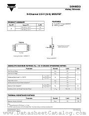 SI6466DQ datasheet pdf Vishay