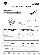 SI5902DC datasheet pdf Vishay
