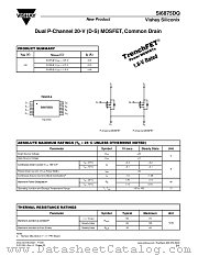 SI6875DQ datasheet pdf Vishay