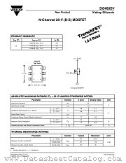 SI3460DV datasheet pdf Vishay