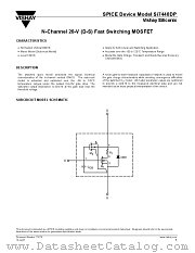 SI7448DP-DS datasheet pdf Vishay