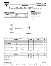 SUM50N06-16L datasheet pdf Vishay