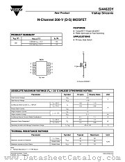 SI4462DY datasheet pdf Vishay