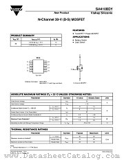 SI4410BDY datasheet pdf Vishay