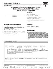 769D (CECC 30202-013) datasheet pdf Vishay