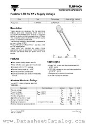 TLRP4900 datasheet pdf Vishay