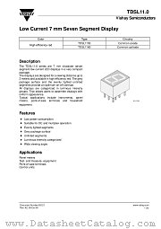 TDSL11.0 datasheet pdf Vishay