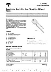 TLVB4200 datasheet pdf Vishay