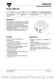 TLMEK3100 datasheet pdf Vishay