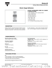 DENEX-3 datasheet pdf Vishay