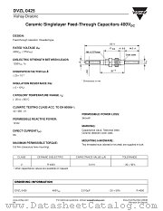 DVZL 0425 datasheet pdf Vishay