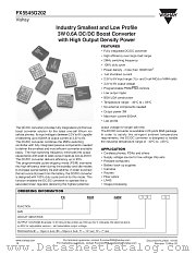 FX5545G202 datasheet pdf Vishay