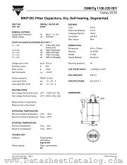 GMKPG 1100-220 IBY datasheet pdf Vishay