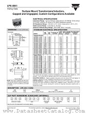 LPE-4841 datasheet pdf Vishay