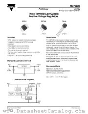 MC78L00 datasheet pdf Vishay