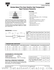 RCMT datasheet pdf Vishay