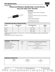 SPU MOLDED datasheet pdf Vishay