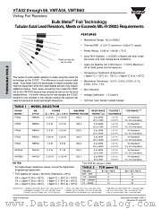 VTA52-56, VMTA55, VMTB60 datasheet pdf Vishay
