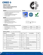 E4D20120A datasheet pdf Wolfspeed