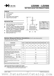 LD2505 datasheet pdf Won-Top Electronics