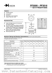 PF3504 datasheet pdf Won-Top Electronics