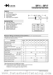 SF13-TB datasheet pdf Won-Top Electronics