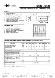 SR25-T3 datasheet pdf Won-Top Electronics