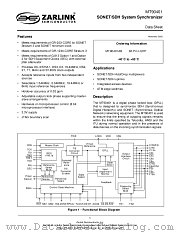 MT90401 datasheet pdf Zarlink Semiconductor