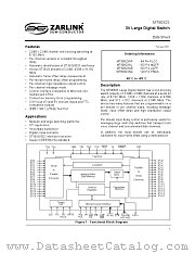 MT90823 datasheet pdf Zarlink Semiconductor