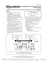 MVTX2603A datasheet pdf Zarlink Semiconductor