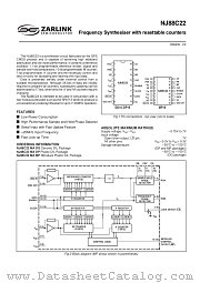 NJ88C22 datasheet pdf Zarlink Semiconductor