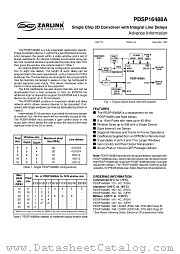 PDSP16488A datasheet pdf Zarlink Semiconductor