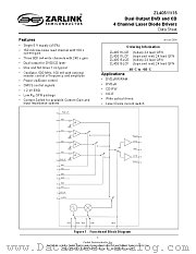 ZL40515 datasheet pdf Zarlink Semiconductor