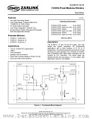 ZL40818 datasheet pdf Zarlink Semiconductor