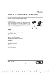 ZMDC953 datasheet pdf Zetex Semiconductors