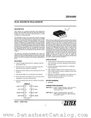 ZMX40M datasheet pdf Zetex Semiconductors