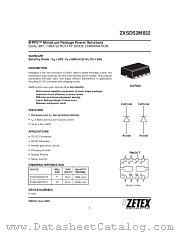 ZXSDS2M832 datasheet pdf Zetex Semiconductors