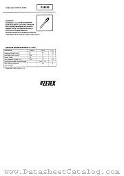 ZME50 datasheet pdf Zetex Semiconductors