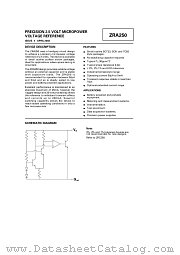 ZRA250F02 datasheet pdf Zetex Semiconductors
